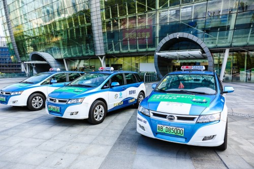 倫敦并不是唯一的出租車(chē)司機(jī)可以購(gòu)買(mǎi)TX的地方