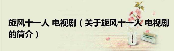 旋風(fēng)十一人 電視?。P(guān)于旋風(fēng)十一人 電視劇的簡介）
