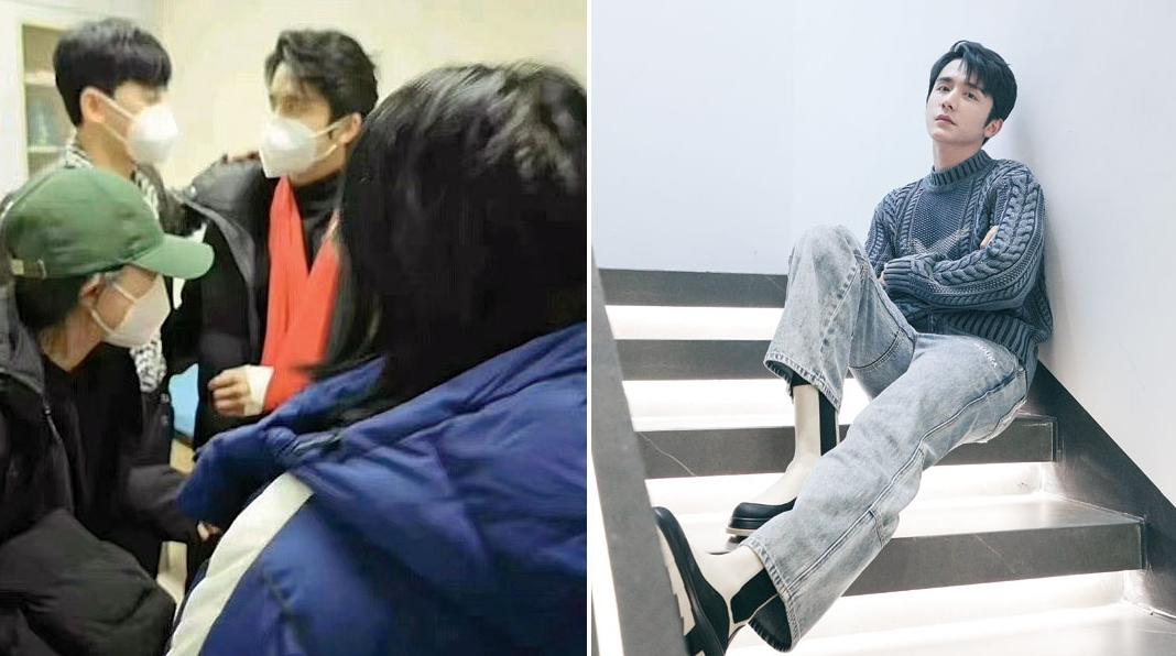 張新成與張杰掰手腕致手臂骨折（意外事故，節(jié)目組致歉）