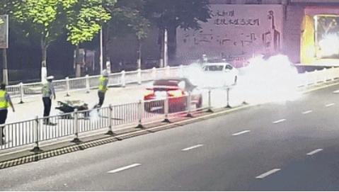 違規(guī)改裝奧迪車沖關(guān)逃逸，駕駛員被行政拘留7日