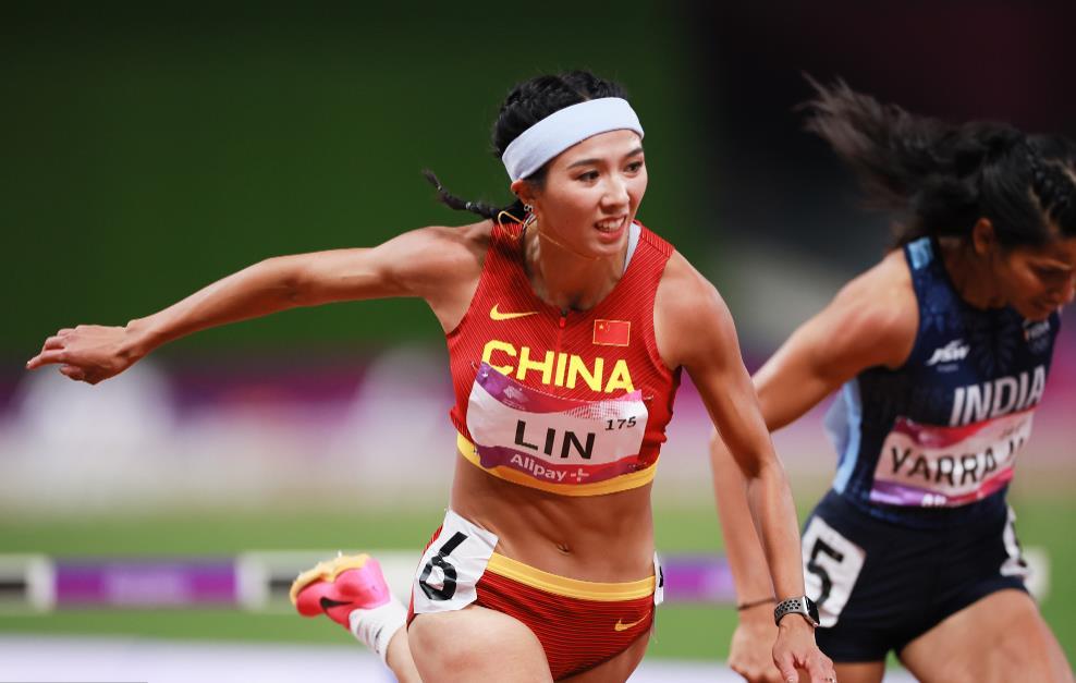 林雨薇：低調(diào)奪銀的女神！女子100米欄賽12秒83，展現(xiàn)實力！